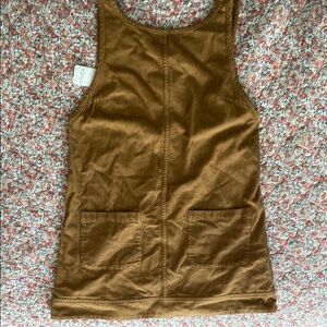 NWT Free People Brown Corduroy Dress
